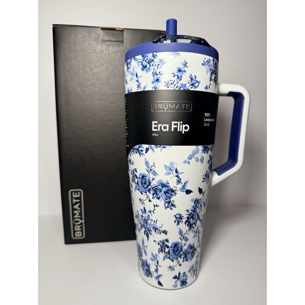 BruMate Amalfi Collection Sorrento 40oz Era Flip Tumbler BNWT BNIB | IN HAND
